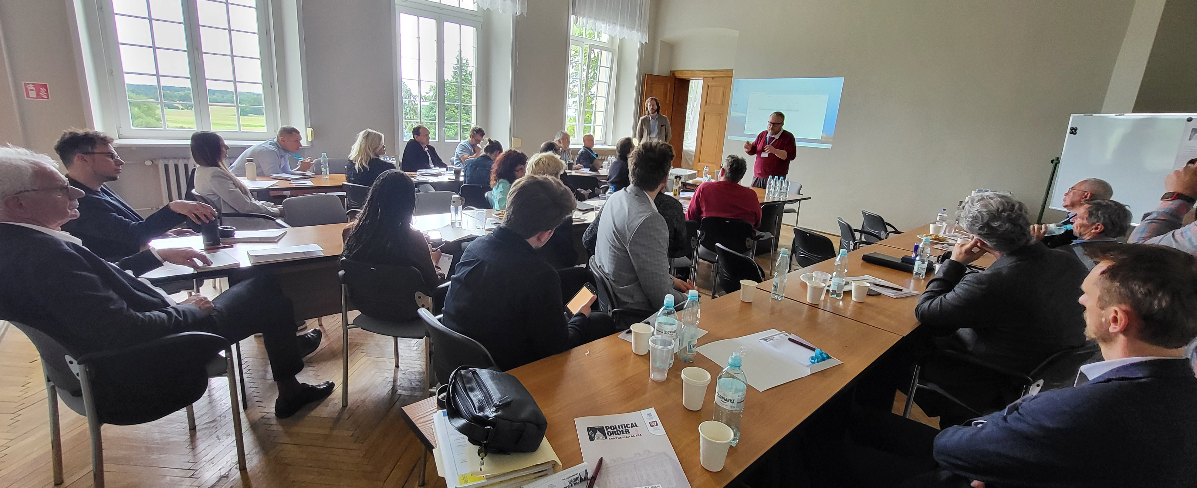 Broad conference view